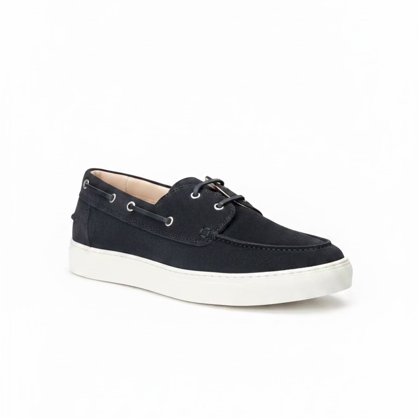 Wildlederschuh Navy