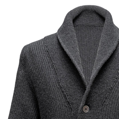 Borélios Cardigan mit Schalkragen