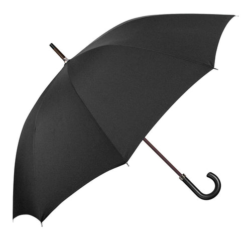 Regenschirm mit Rindledergriff